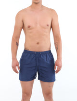 Short corto hombre azul marino