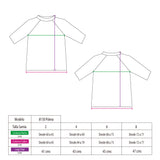 Traje de baño niño con filtro UV fucsia