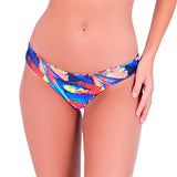 Bikini calzón colaless reversible estampado