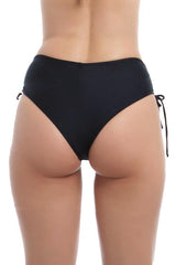 Bikini calzón cadera ajustable negro