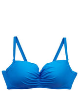 Bikini busto grande azul