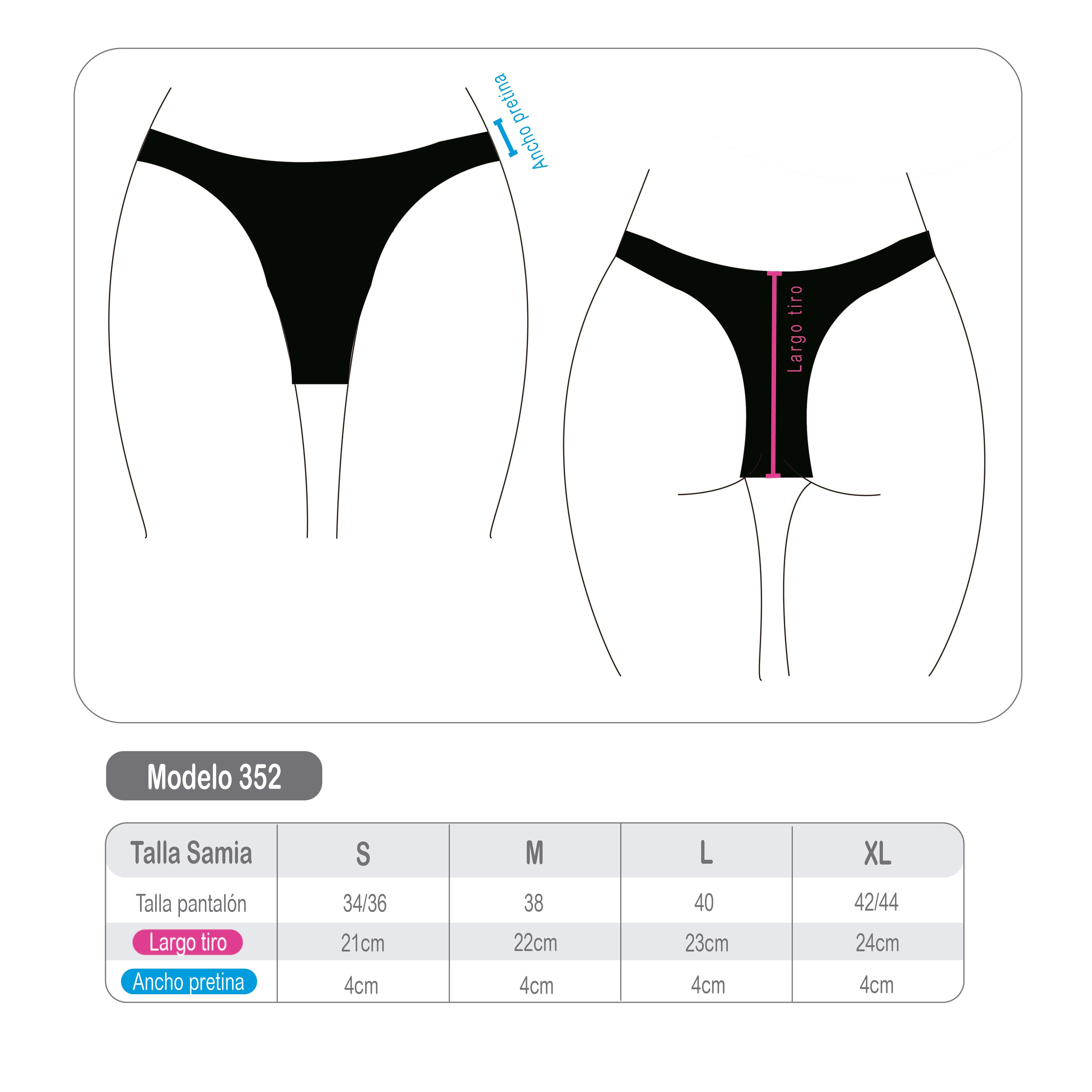 Black basic thong bikini briefs
