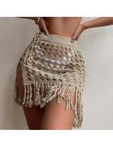 Pareo de playa falda Corta Cafe