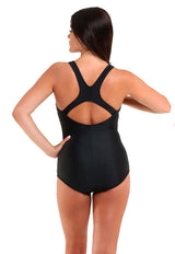 Traje de Baño Clásico Para Natacion Morado