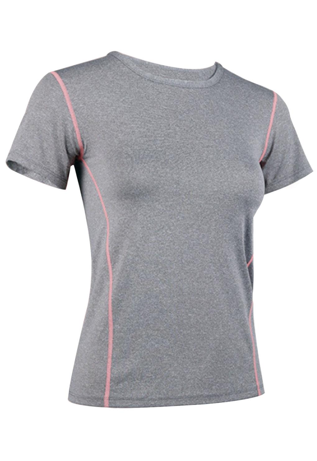Polera deportiva básica gris