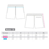 Men's long black shorts