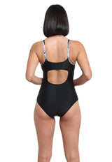 Green slimming sports jumpsuit