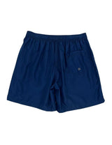 Traje de baño short largo azul marino mujer