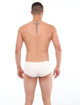 Beige men's swimsuit