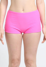Fuchsia youthful hot pants bikini