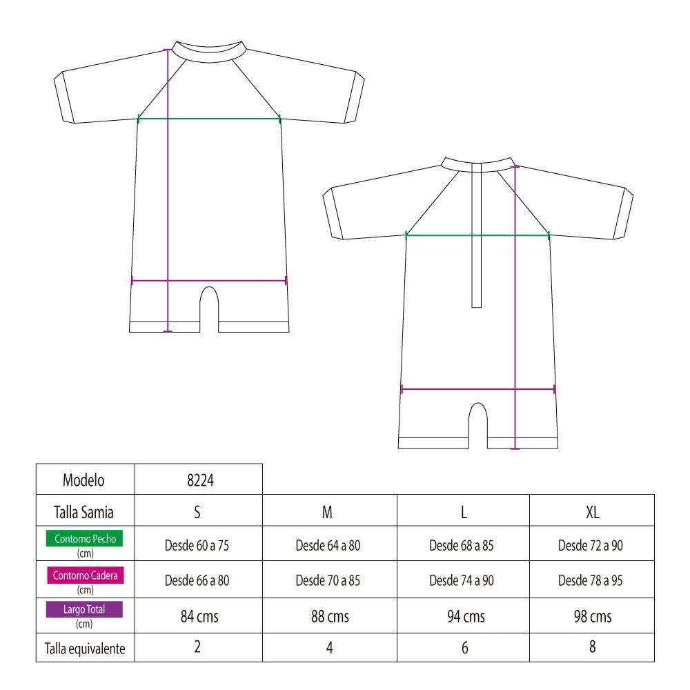 Enterito de niña azul marino