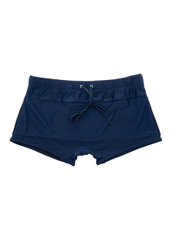 Men's blue boxer shorts