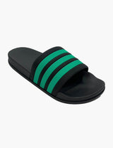 Sandalias mujer goma verde
