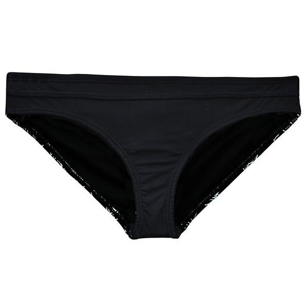 Calzón bikini con pinza negro