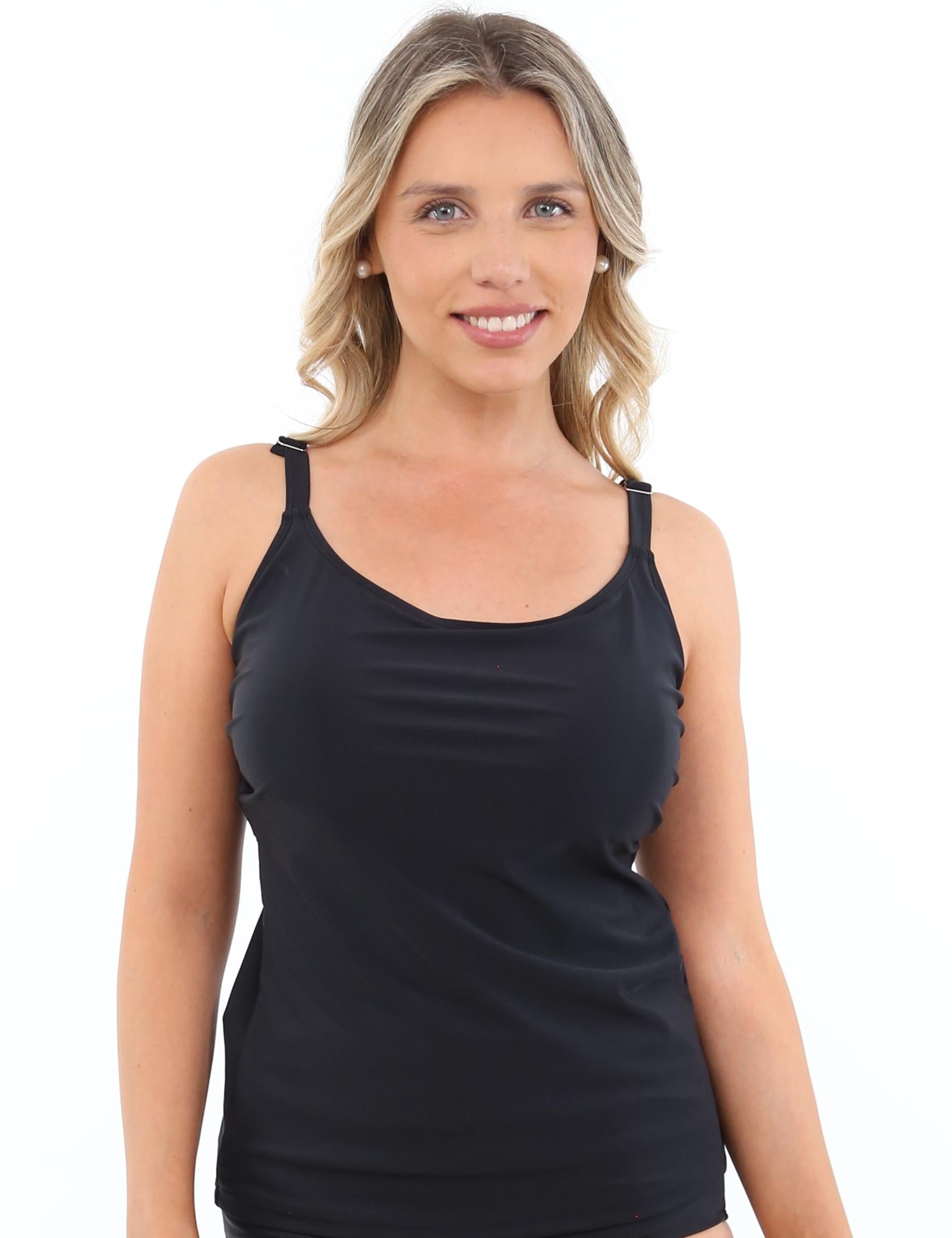 Polera tankini básico negro