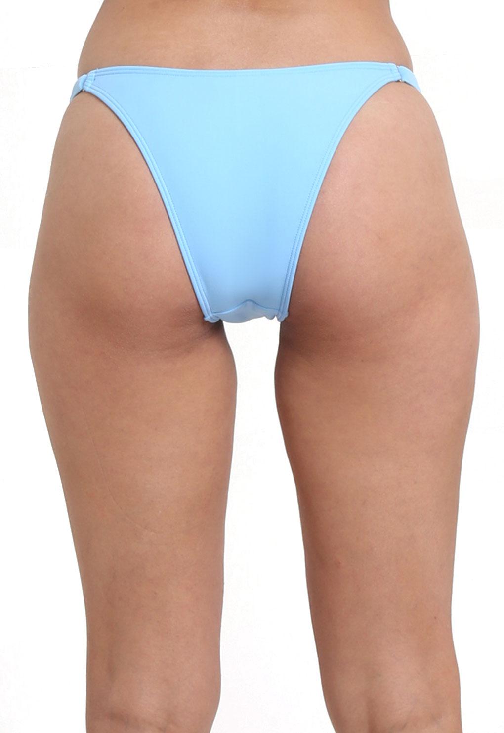 Tanga costados ajustables celeste