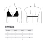Black triangle bikini