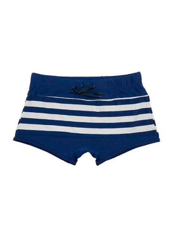 Men's blue printed boxer shorts