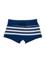 Short tipo bóxer para hombres estampado azul