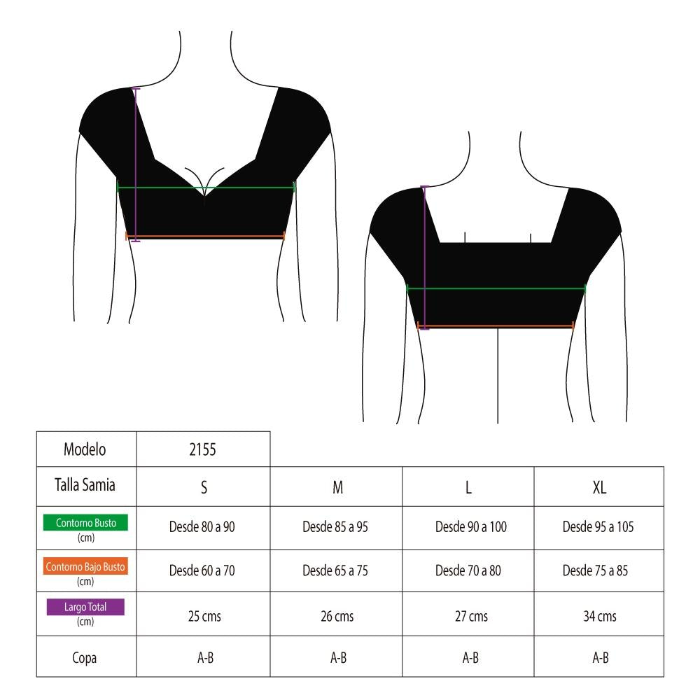 Bikini manga corta estampado celeste