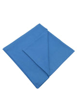 Toalla de microfibra chica 100 x 50 cm azul