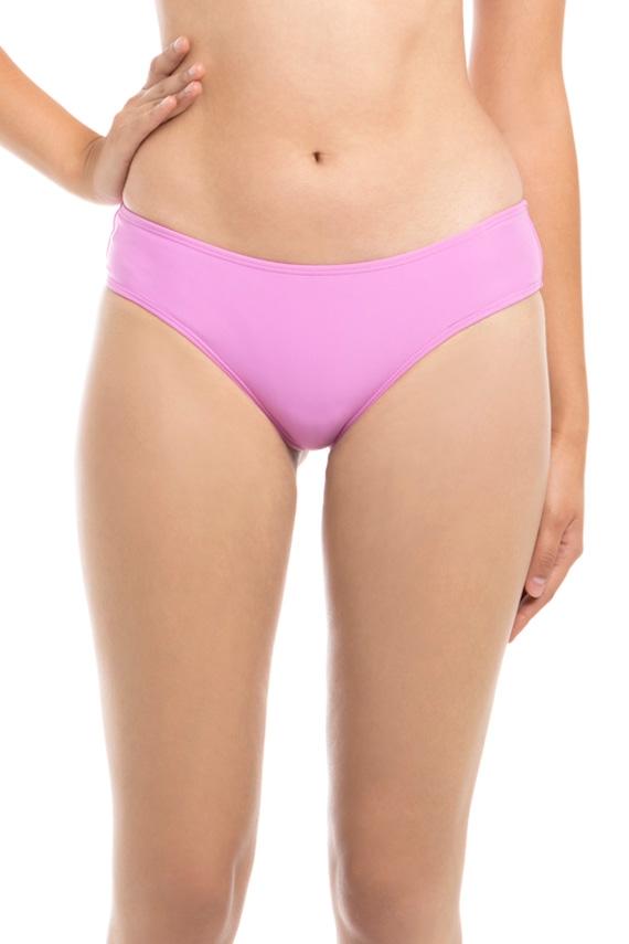 Plain purple culotte bikini