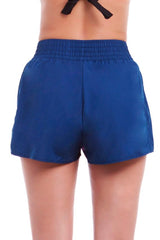 Short de playa secado rápido  azul