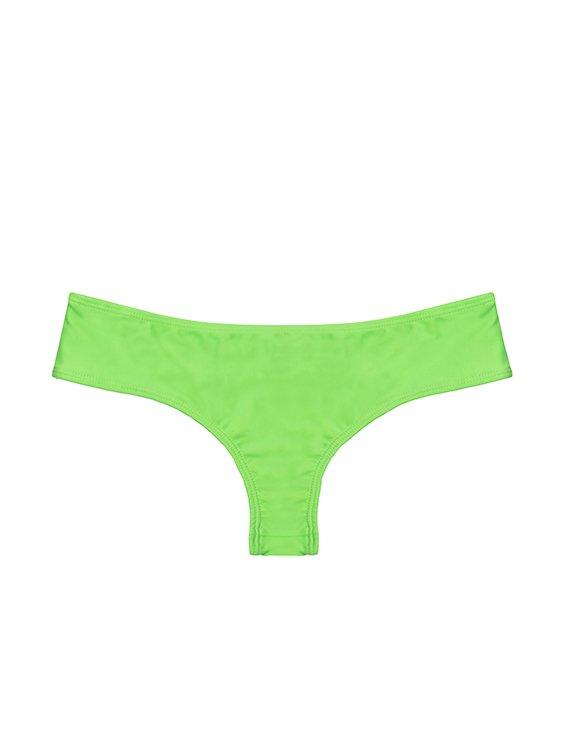 Bikini calzón culote tanga color verde