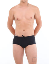 Black men's swimsuit