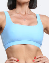 Bikini peto básico celeste