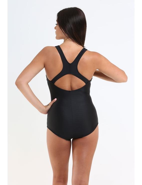 Traje de Baño azul con Espalda Tipo Nadador