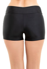 Black youth bikini shorts