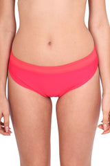 Bikini briefs with watermelon transparency