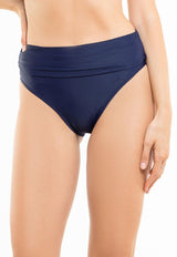 Bikini calzón pin up doble uso azul marino