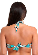 Bikini sostén con copa blanda C-D verde