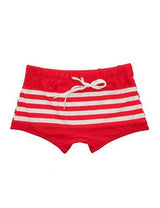 Short tipo bóxer para hombres estampado rojo
