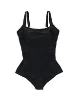 Traje de baño estilo falda color negro