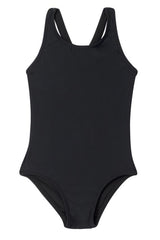 Traje de baño deportivo de niña negro