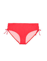 Red adjustable hip bikini briefs