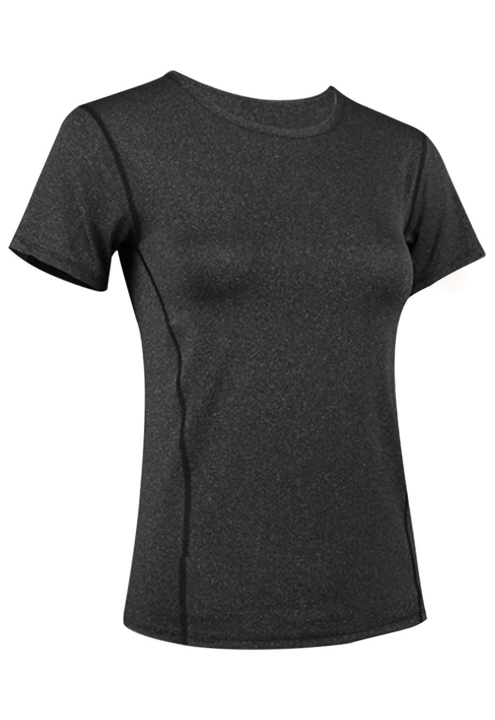 Polera deportiva básica negra