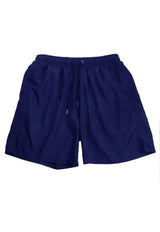 Men's long blue shorts