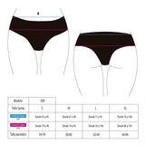 Black bikini short skirt