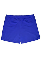 Blue lycra bikini shorts