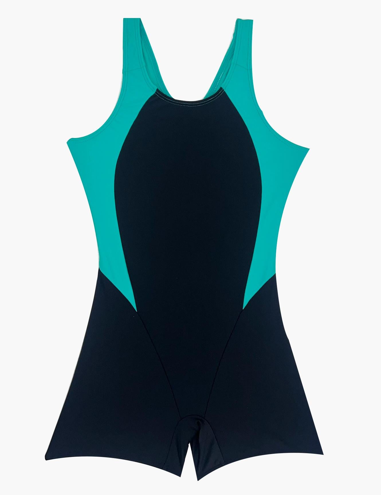 TrajeDe Baño niña Pierna Corta verde