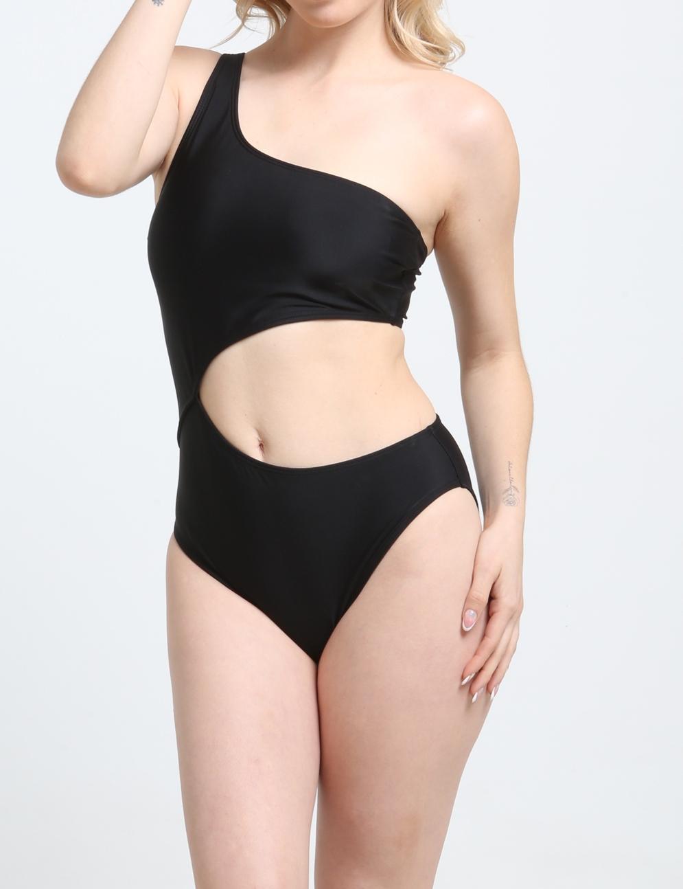 Trikini cruzado negro