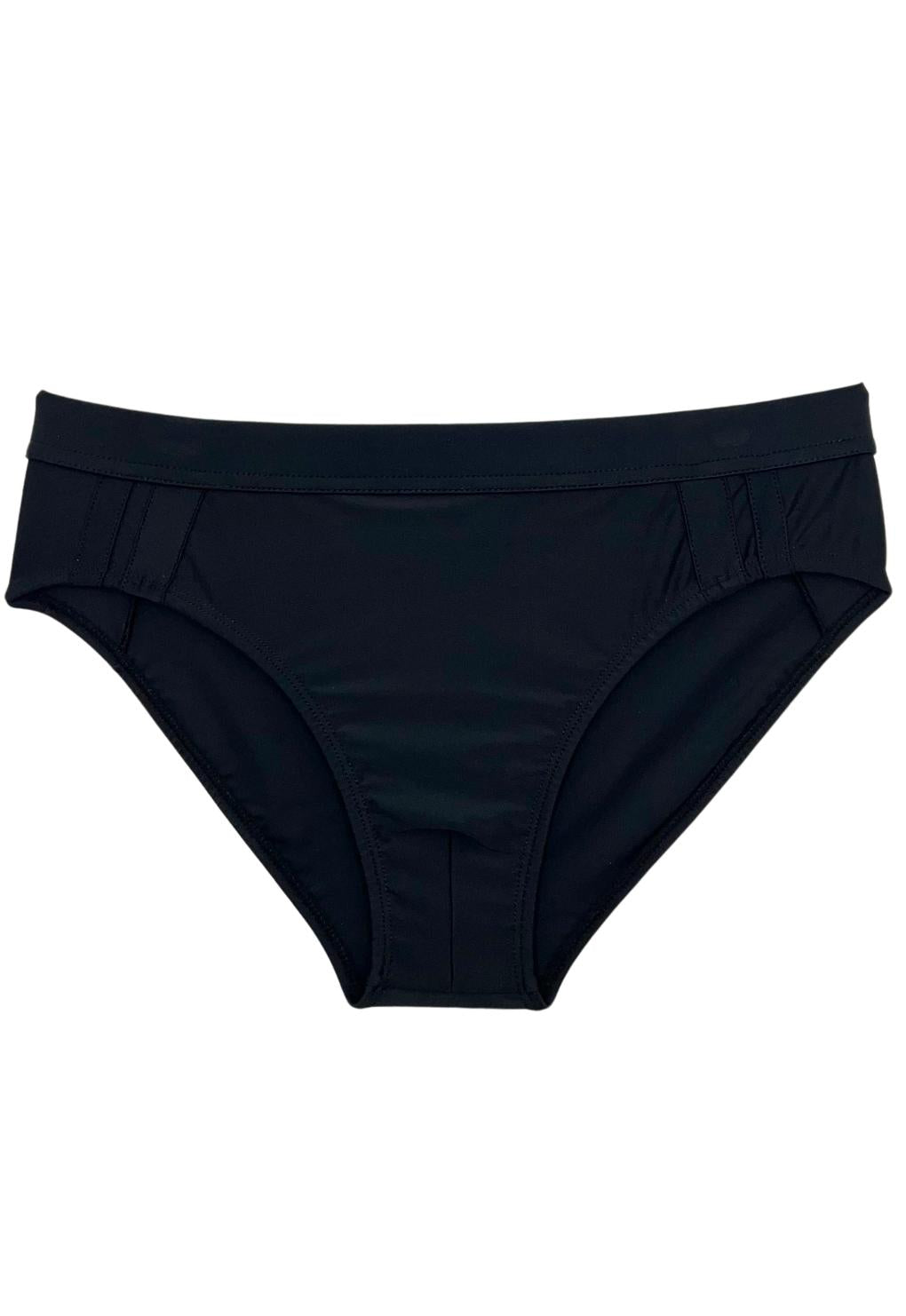 Black swimsuit for men