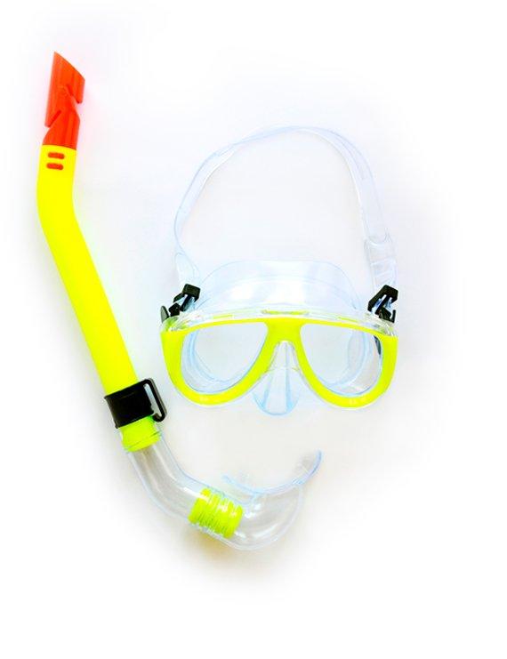 Snorkel amarillo adulto