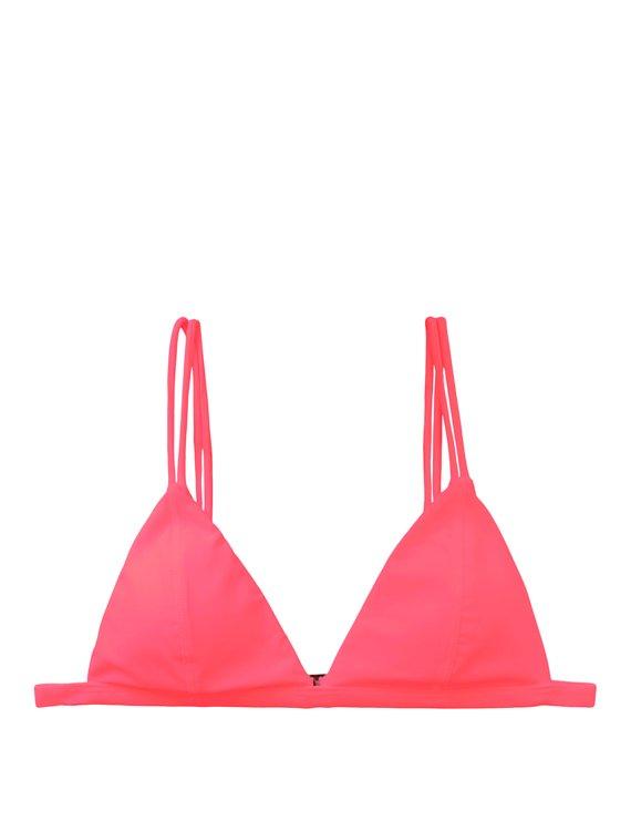 Bikini estilo triangulo color magenta