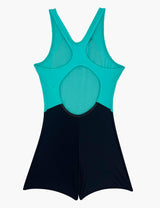 TrajeDe Baño niña Pierna Corta verde