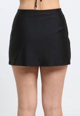 Black bikini short skirt